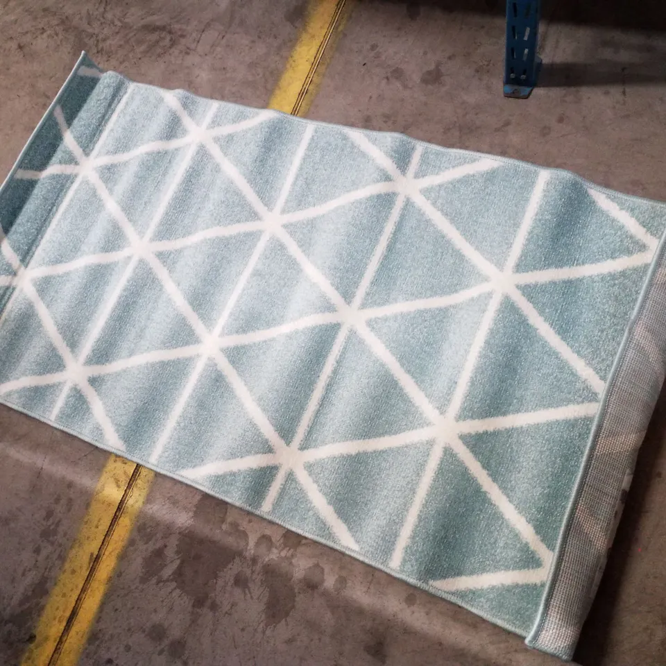 BRAND NEW PACO HOME STELLA 401 RUG IN BLUE - 70×140CM