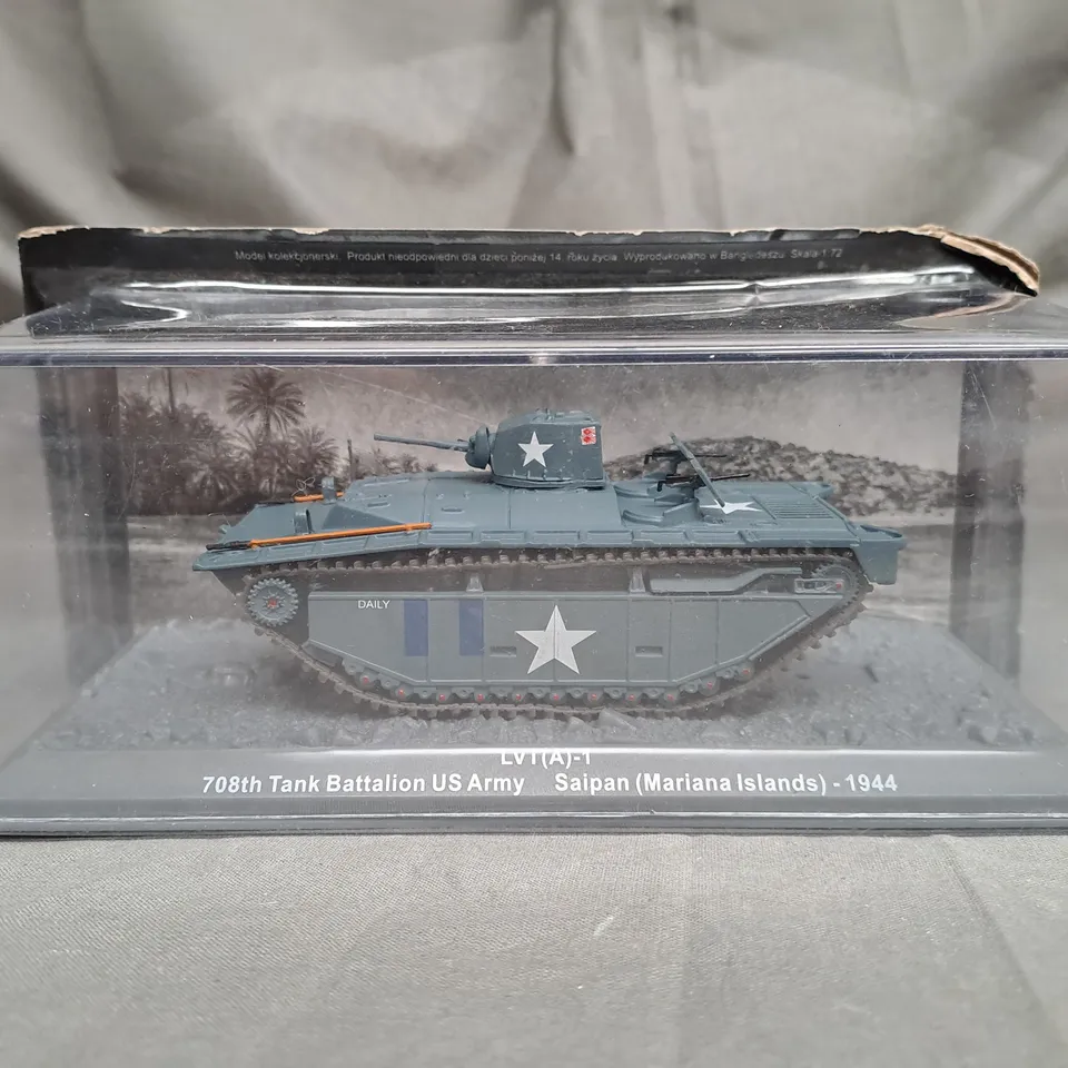 LVT(A)-1 708TH TANK BATTALION US ARMY - SAIPAN ( MARIANA ISLAND) 1944