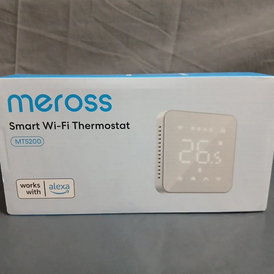 SEALED MEROSS SMART WIFI THERMOSTAT - TS200