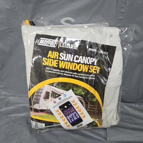 MAYPOLE TWIN PACK AIR SUN CANOPY SIDE WINDOW SET