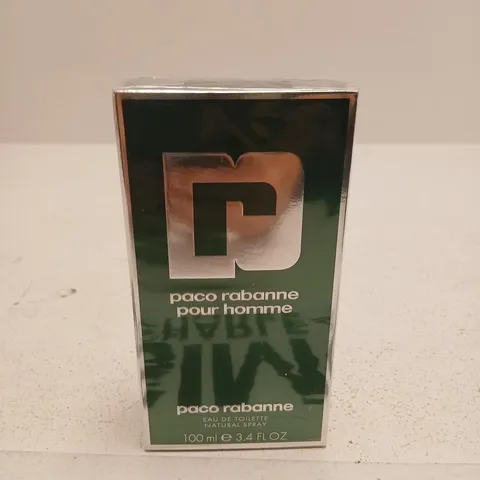 SEALED PACO RABANNE EAU DE TOILETTE NATURAL SPRAY - 100ML