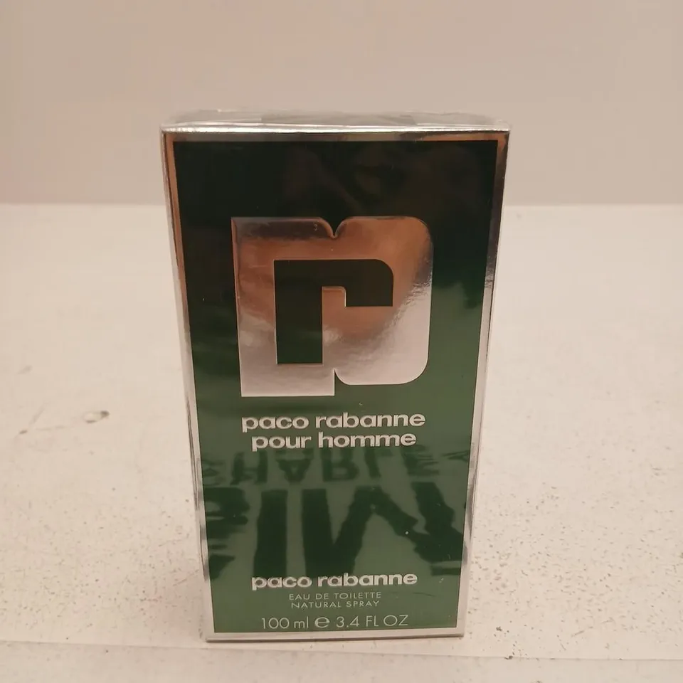 SEALED PACO RABANNE EAU DE TOILETTE NATURAL SPRAY - 100ML