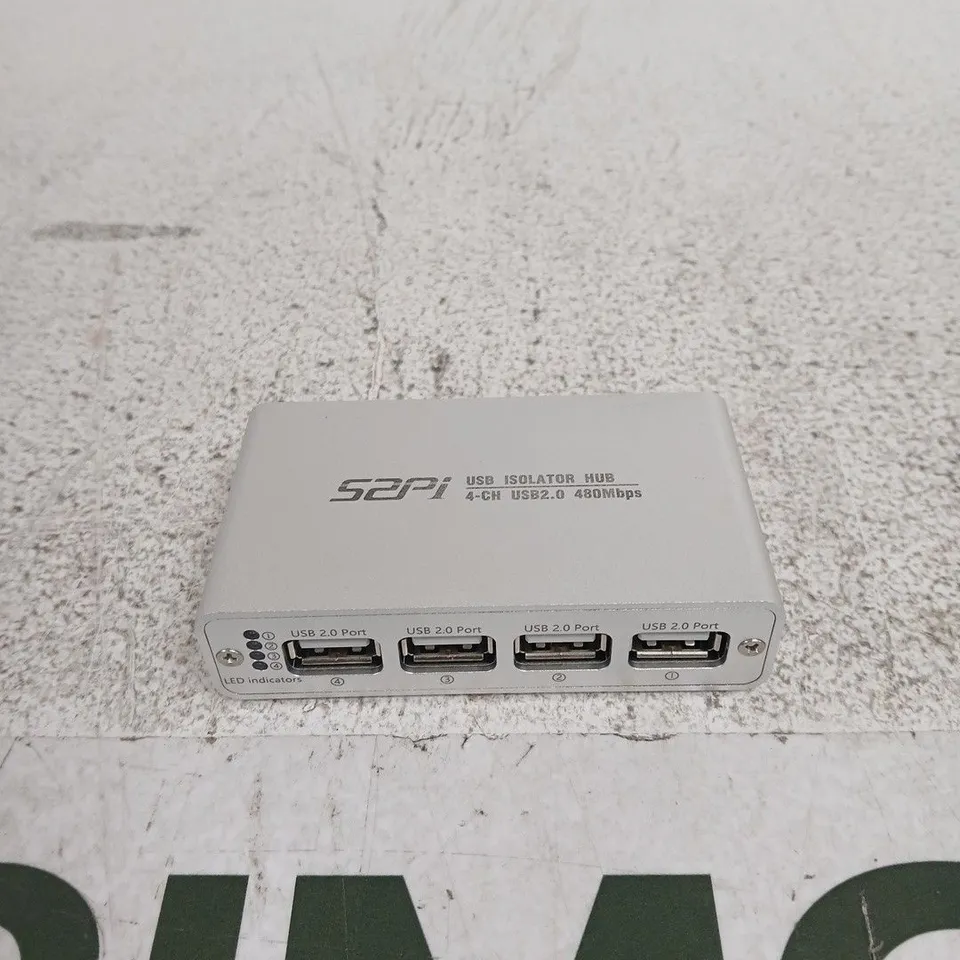 S2PI USB ISOLATOR HUB – 4-CHANNEL USB 2.0 480MBPS 