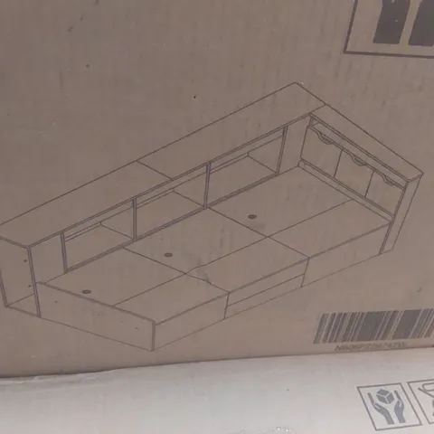 BOXED BED FRAME - SIZE UNSPECIFIED (4 BOXES)