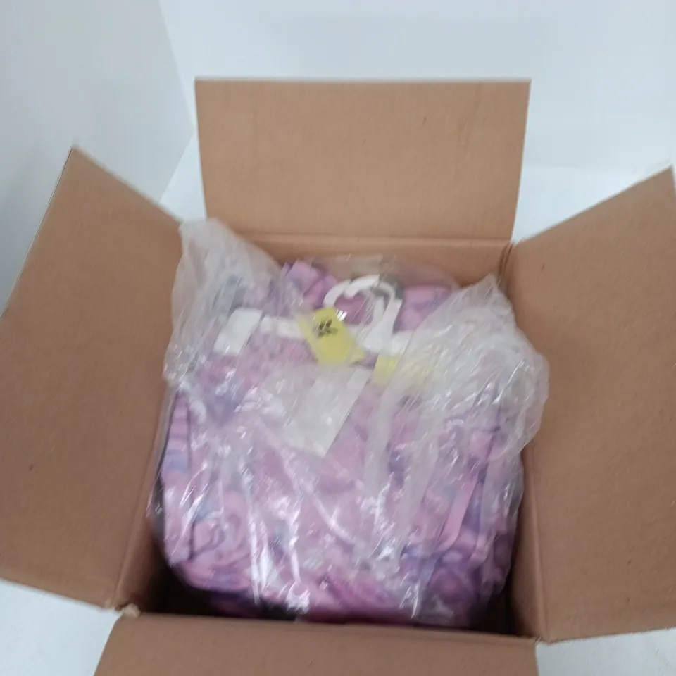 BOX OF APPROXIMATELY 12 ALL IN MOTION PINK RUNNING SHORTS IN ASSORTED SIZES