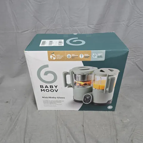 BABYMOOV NUTRIBABY GLASS BABY FOOD MAKER