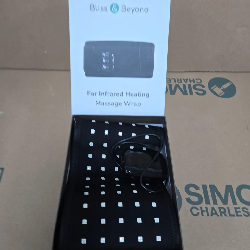 BLISS & BEYOND FAR INFRARED HEATING MASSAGE WRAP