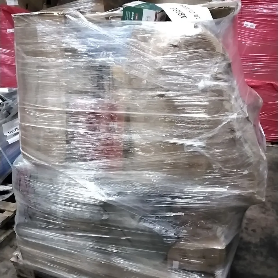 PALLET OF APPROXIMATELY 21 UNPROCESSED RAW RETURN HOUSEHOLD AND ELECTRICAL GOODS TO INCLUDE;