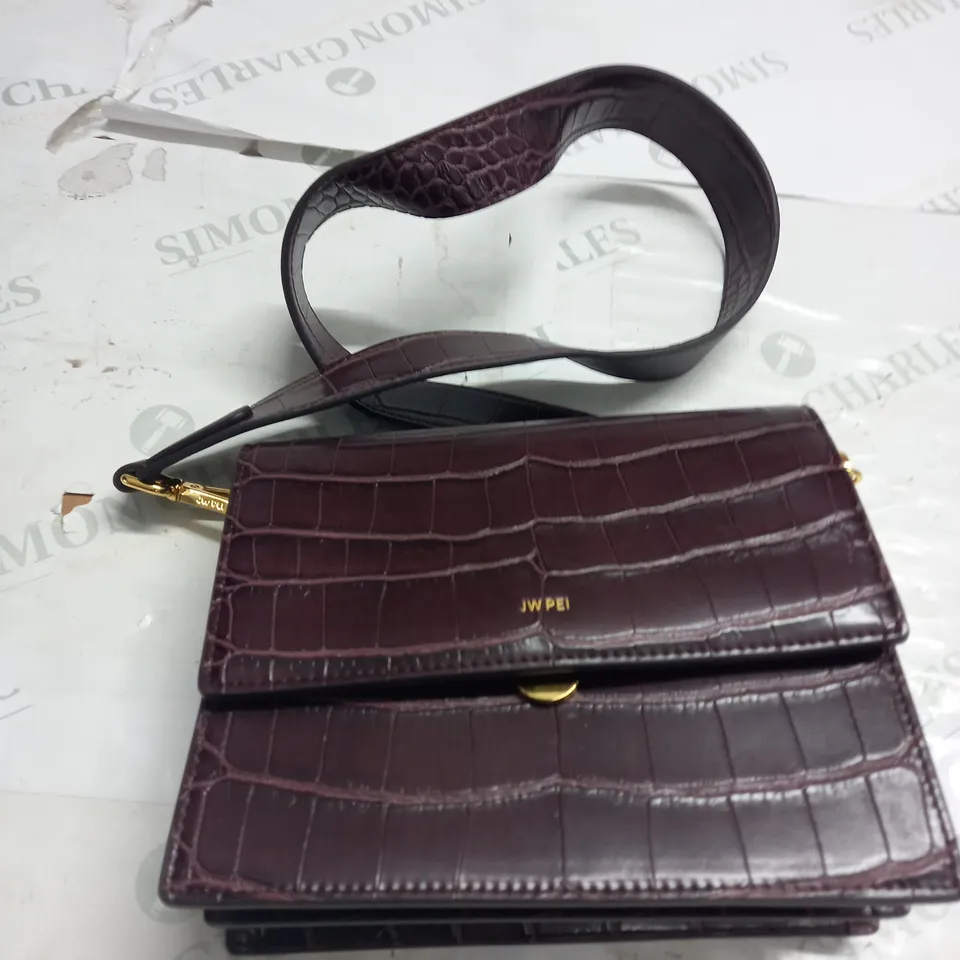 JW PEI BURGUNDY PURSE 