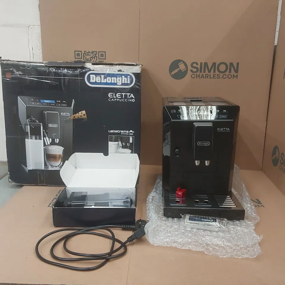 BOXED DELONGHI ECAM44.660.B ELETTA CAPPUCCINO ESPRESSO MACHINE
