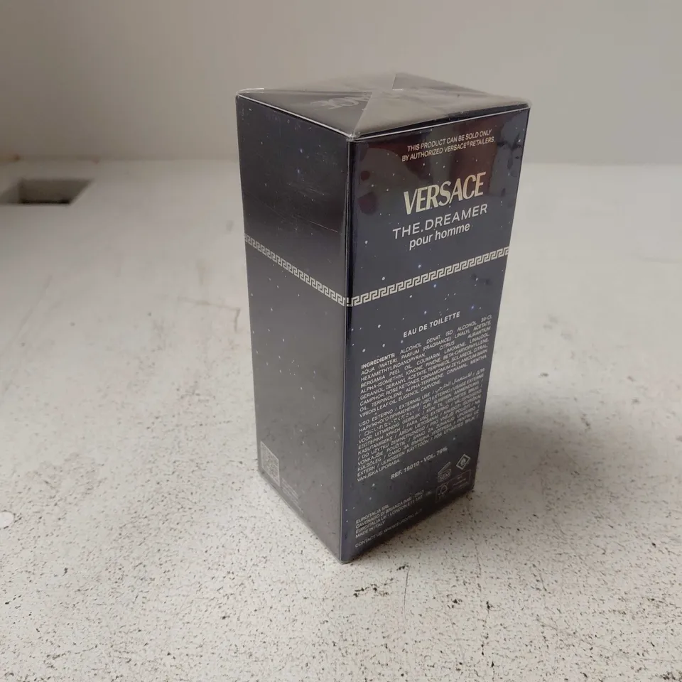 BOXED AND SEALED VERSACE THE DREAMER EAU DE TOILETTE SPRAY 100ML