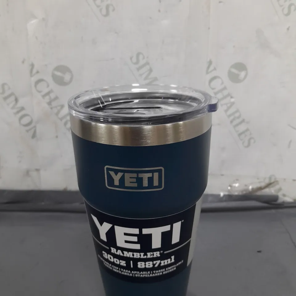 YETI RAMBLER 30OZ NAVY 