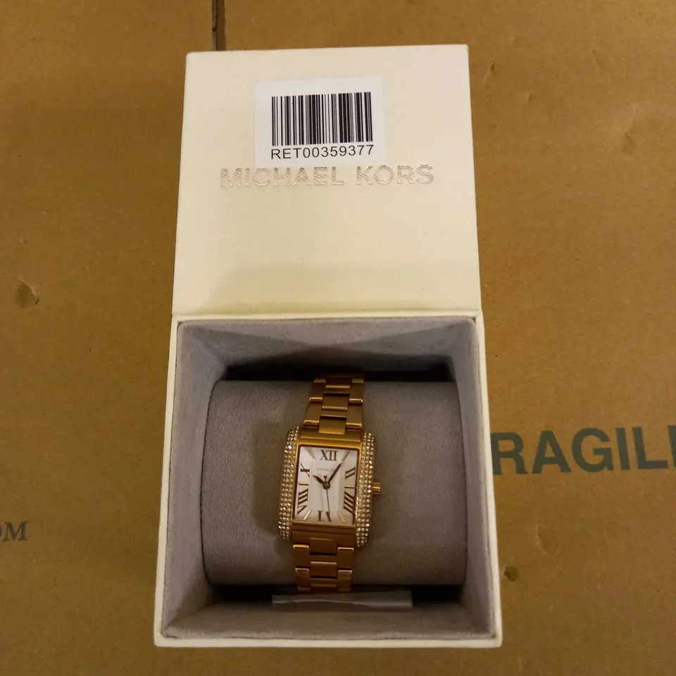 MICHAEL KORS GOLD WATCH 