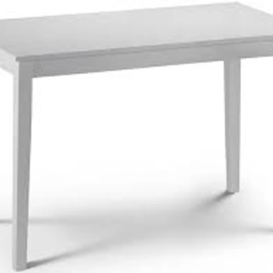 BOXED TAKU DINING TABLE - SATIN WHITE