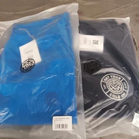 APPROXIMATELY 20 ASSORTED BRASS MONKEY JOGGERS IN VARIOUS SIZES & COLOURS 