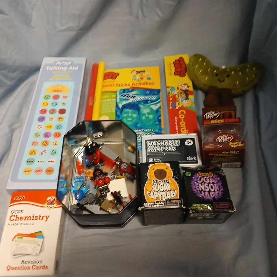 ASSORTED CHILDREN'S LEARNING TOYS, ACTIVITY PACKS AND BOOKS – MIXED LOT