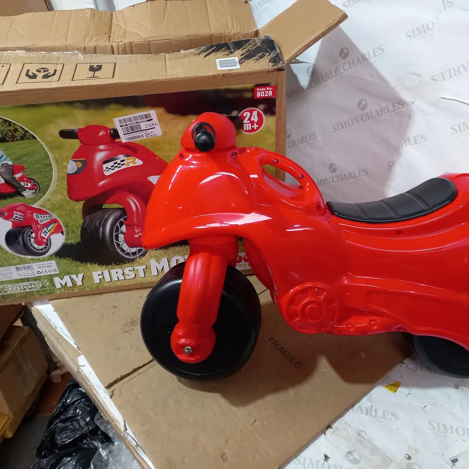 MY FIRST MOTO RIDE ON RRP £29.99