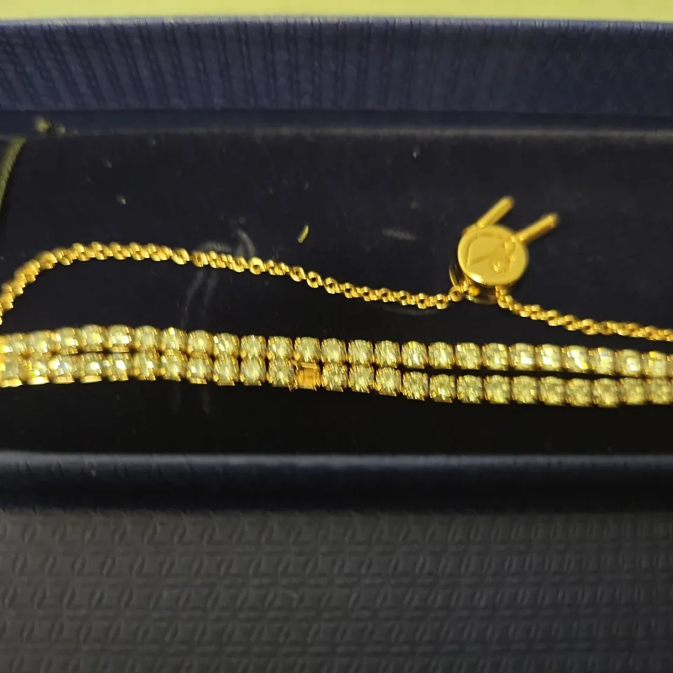 BOXED SWAROVSKI CRYSTAL TENNIS BANGLE 