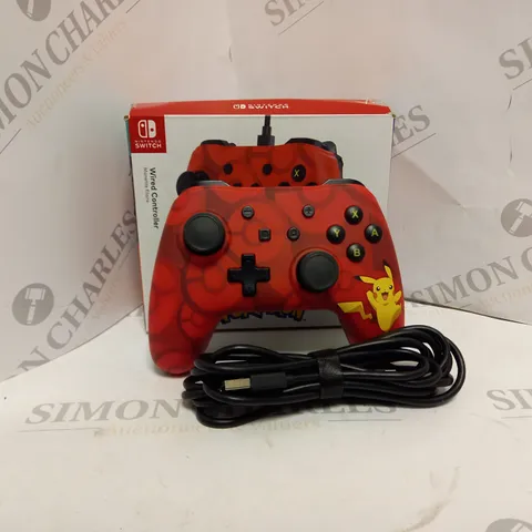 BOXED NINTENDO SWITCH POKEMON WIRED CONTROLLER