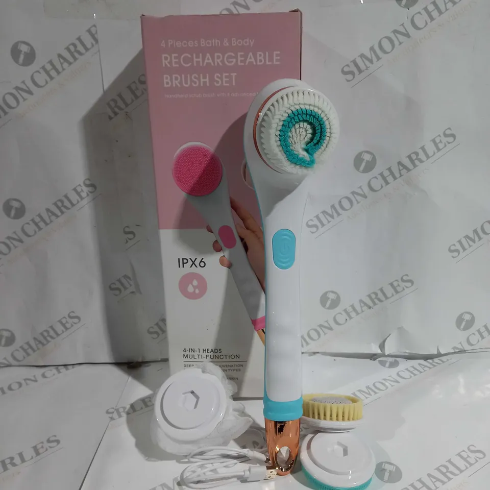 BOXED RECHARGEABLE BRUSH SET 