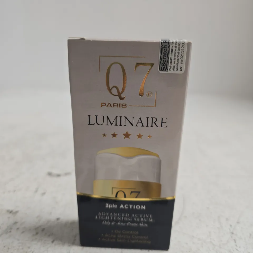 Q7 PARIS LUMINAIRE – LIGHTENING SERUM