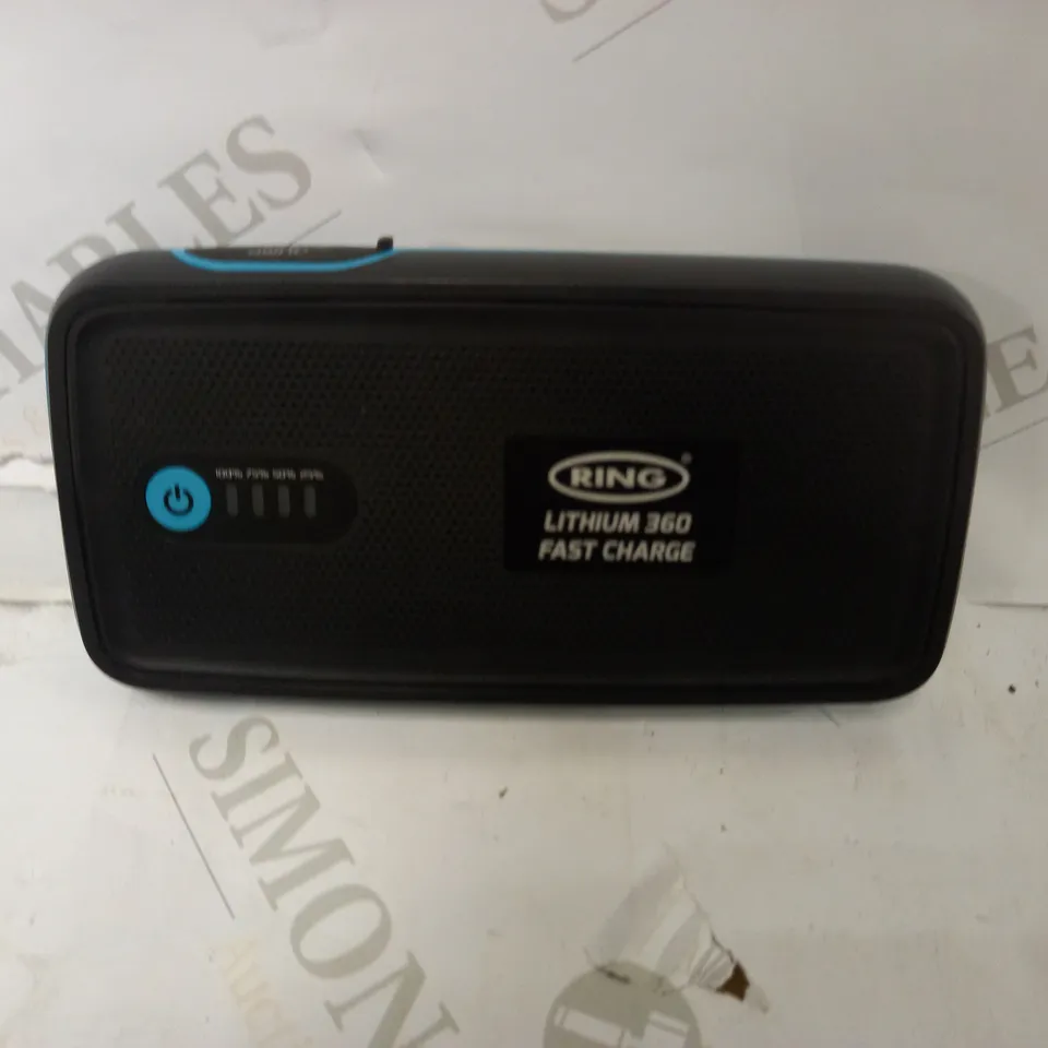 RING FAST CHARGE JUMP STARTER 360 