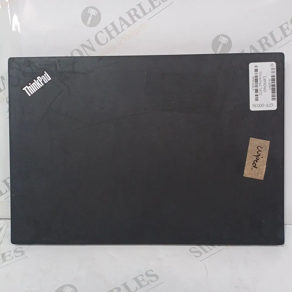 LENOVO THINKPAD T470 LAPTOP IN BLACK