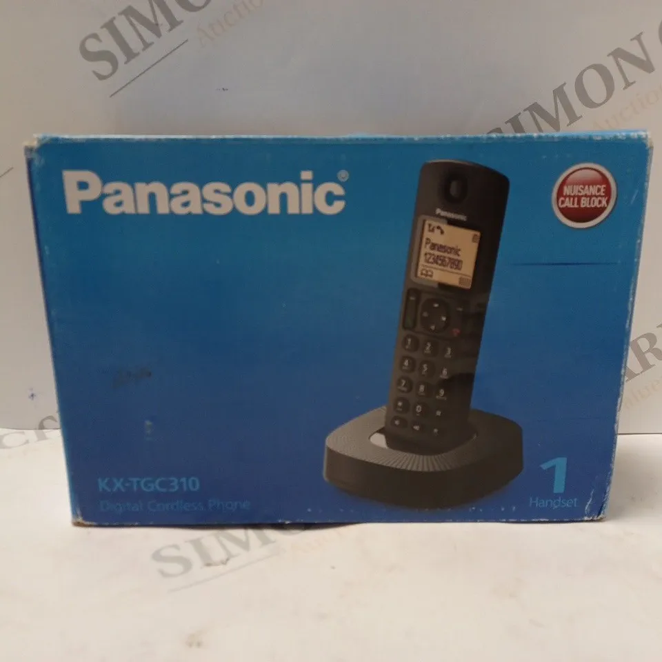 BOXED PANASONIC DIGITAL CORDLESS PHONE HANDSET KX-TGC-310