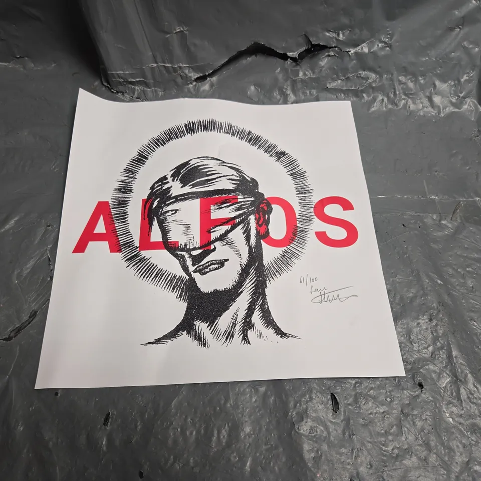 LIMITED EDITION PRINT – 'ALFOS' (61/100) SEAN JOHNSTON