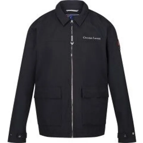 REGATTA WATERPROOF JACKET CHRISTIAN LACROIX RAMATUELLE BLACK UK SIZE M