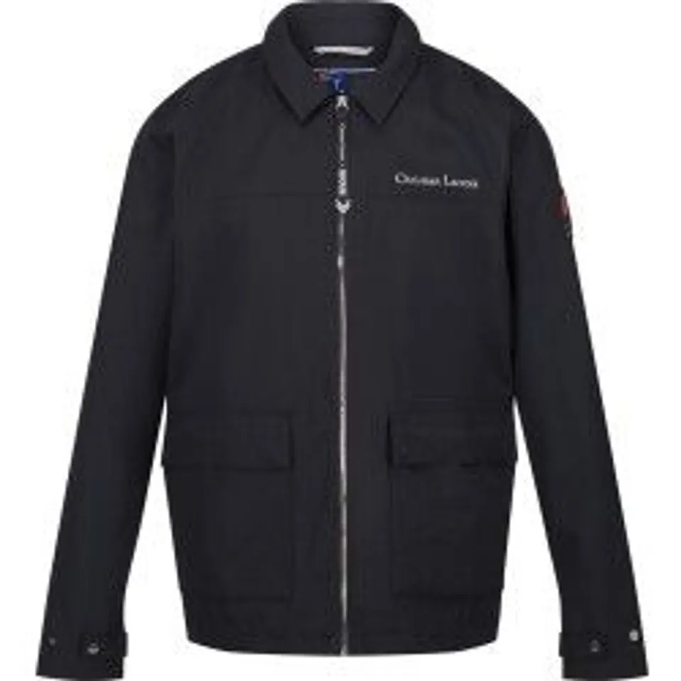 REGATTA WATERPROOF JACKET CHRISTIAN LACROIX RAMATUELLE BLACK UK SIZE M