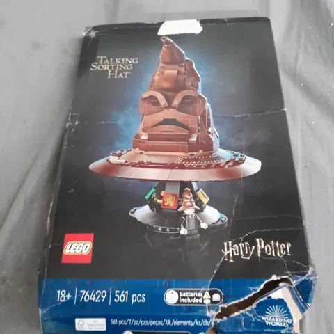 BOXED LEGO HARRY POTTER TALKING SORTING HAT - 76429