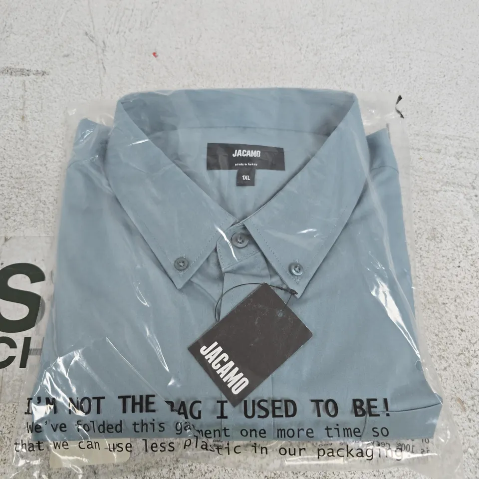 JACAMO MEN'S LIGHT BLUE SHIRT - 1XL
