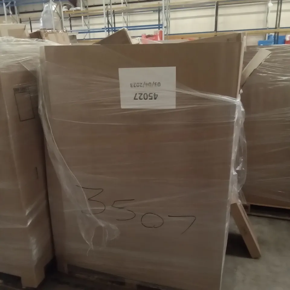 PALLET OF ASSORTED ITEMS INCLUDING STOREMIC TOILET, RETRACTABLE BABY GATE, AIR PURIFIER, COOKTRON SINGLE INDUCTION COOKER, OYU INSTANT HOT WATER DISPENSER, KUYAL CHAIR MAT