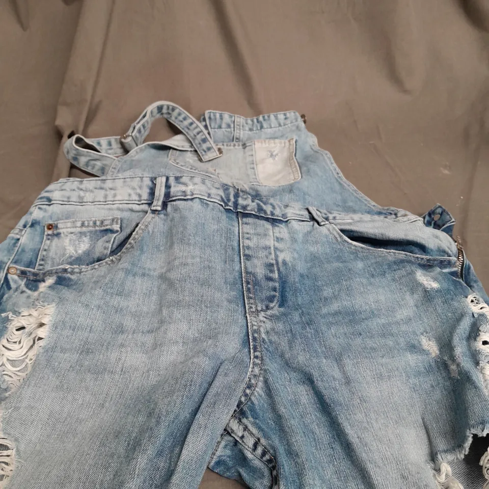 ZARA DENIM DUNGAREES WITH STRAPS - EUR LARGE