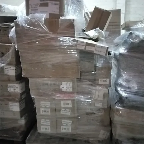 PALLET OF ASSORTED PRODUCTS AND HOUSEHOLD GOODS TO INCLUDE;DUMMY SECURITY CAMERA,KITCHEN FAUCET,PRESSURIZED SHOWER HEAD