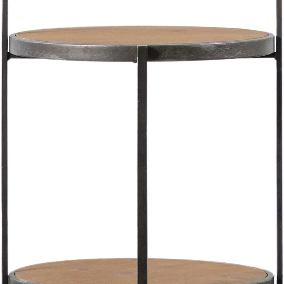 BOXED GALLERY DIRECT DUNLEY SIDE TABLE OAK