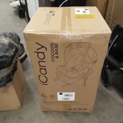 BOXED ICANDY COCOON & BASE - DARK GREY (1 BOX)