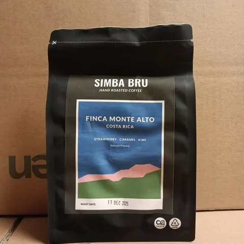 SIMBA BRU FINCA MONTE ALTO COSTA RICA HAND ROASTED COFFEE