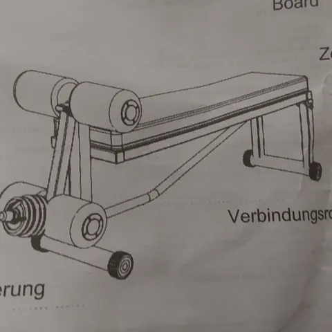 BOXED EXERCISE BENCH 