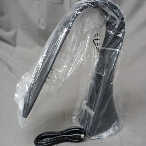 BOXED BELL & HOWELL RECHARGEABLE LED DESK LAMP WITH ALARM