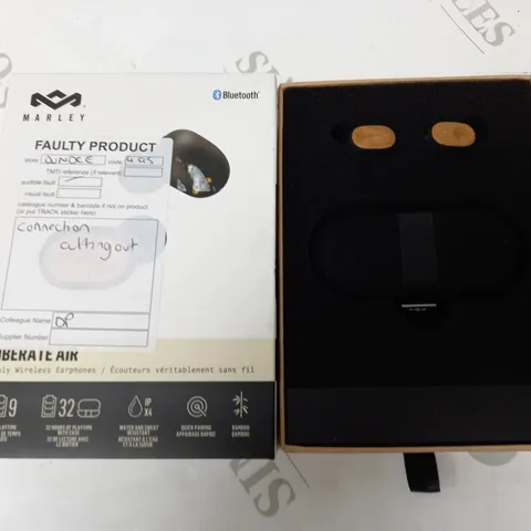 BOXED MARLEY LIBERATE AIR TRULY WIRELESS EARPHONES