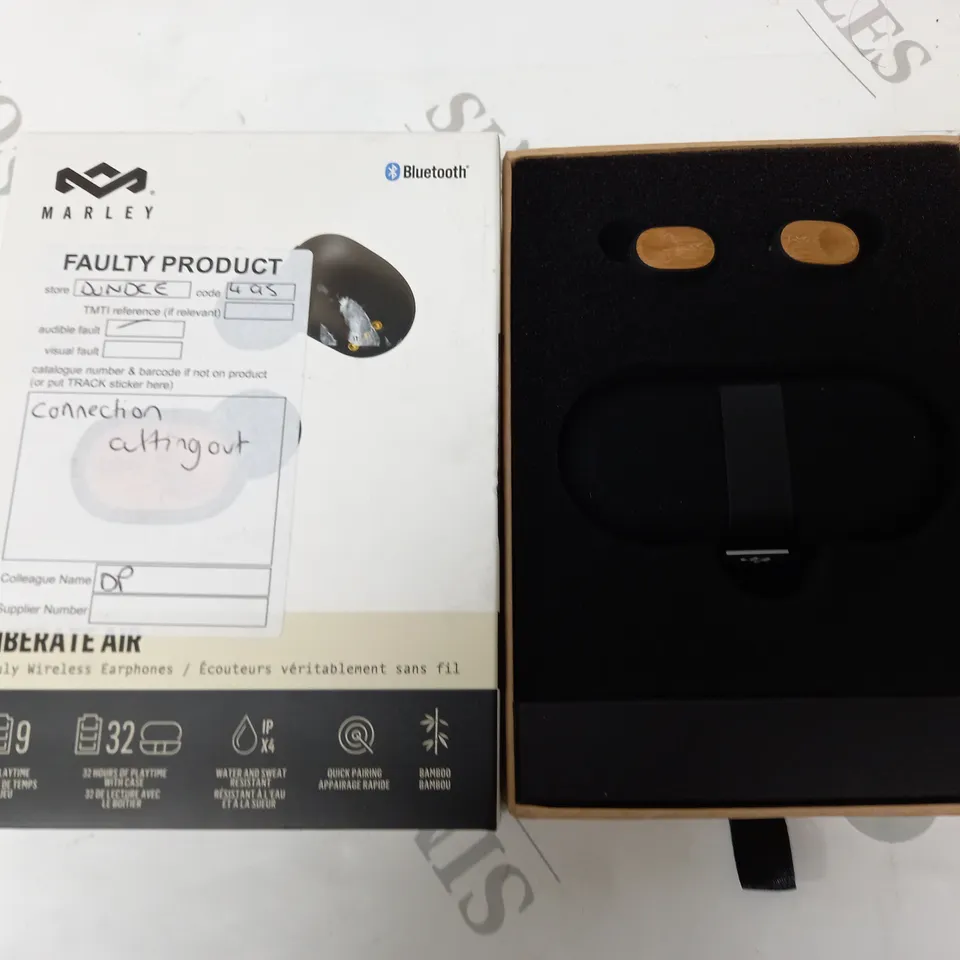 BOXED MARLEY LIBERATE AIR TRULY WIRELESS EARPHONES