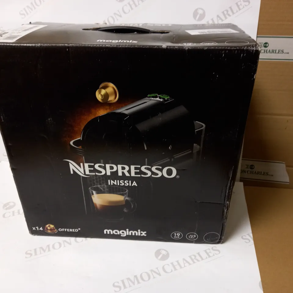 MAGIMIX NESPRESSO INISSIA COFFEE POD MACHINE 