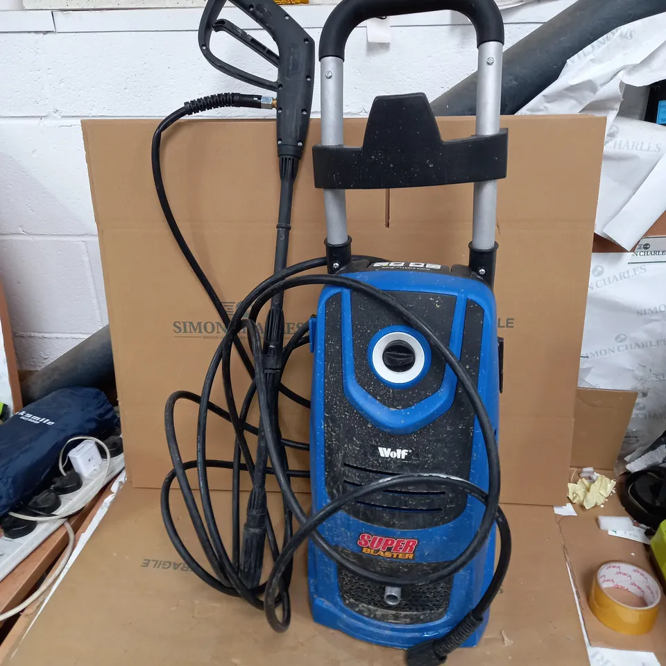 WOLF SUPER BLASTER PRESSURE WASHER BLUE 
