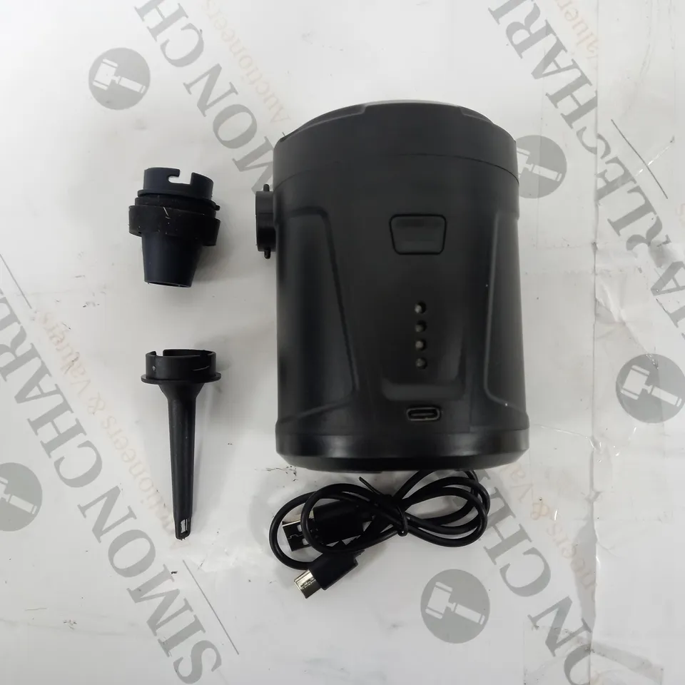 BOXED PORTABLE ELECTRIC AIR PUMP HW-QB