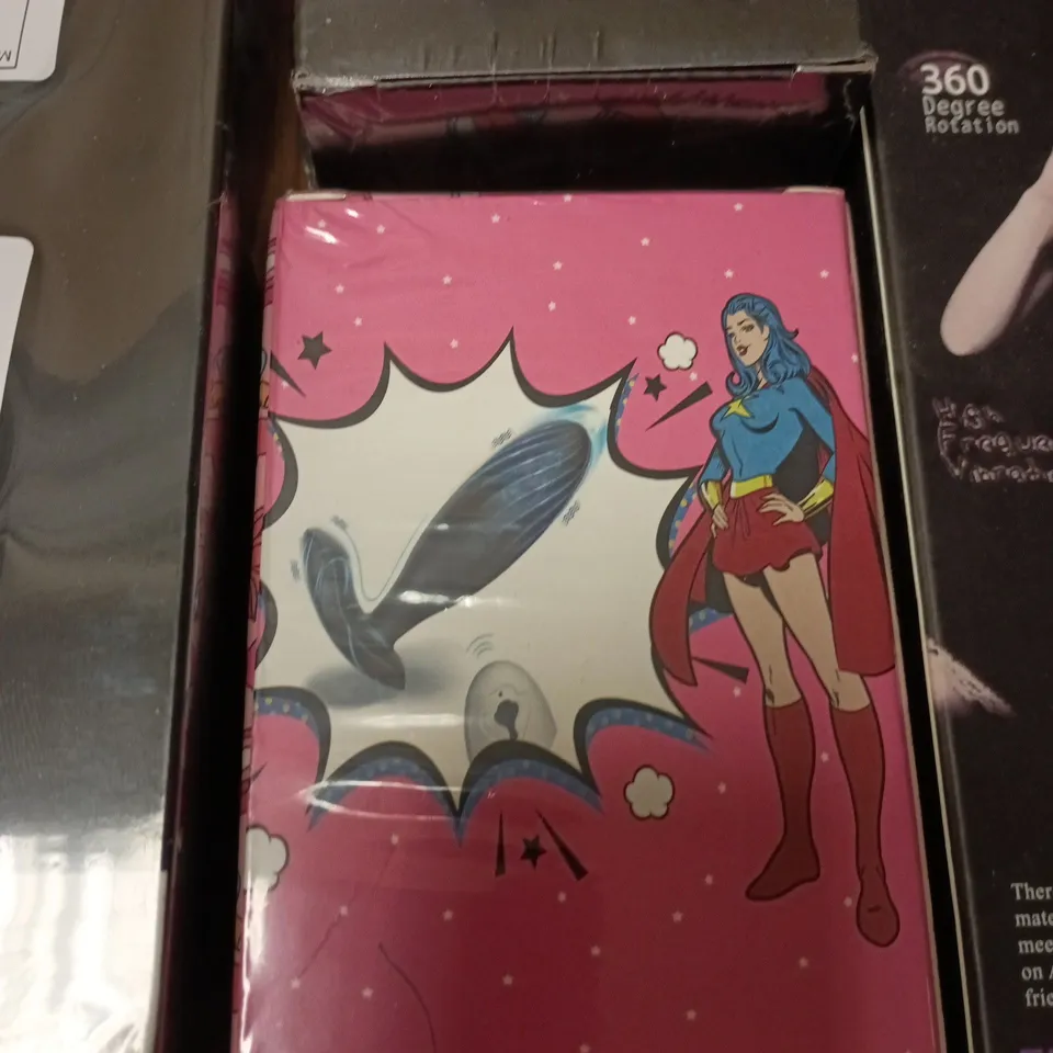 LOT OF 7 ASSORTED SEALED ADULT PLEASURE ITEMS TO INCLUDE AIRCRAFT CUP, VIBRATION BALLS AND MASSAGER