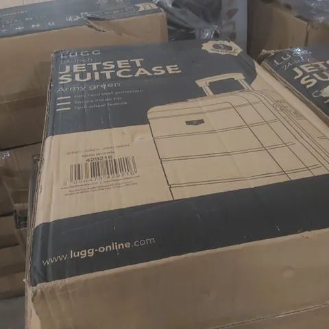 BOXED LUGG TRAVEL SUITCASE