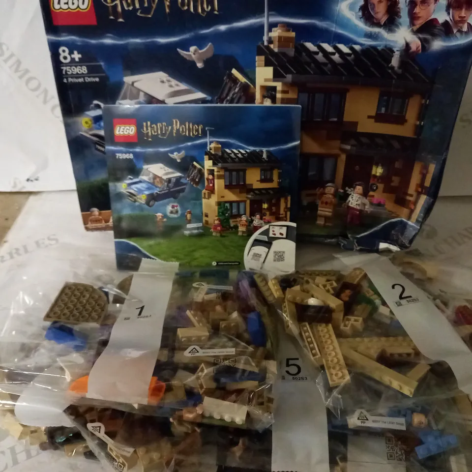 LEGO HARRY POTTER 4 PRIVET DRIVE 75968 RRP £70