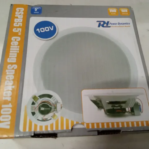 BOXED POWER DYNAMICS 5-INCH 100V SPEAKER